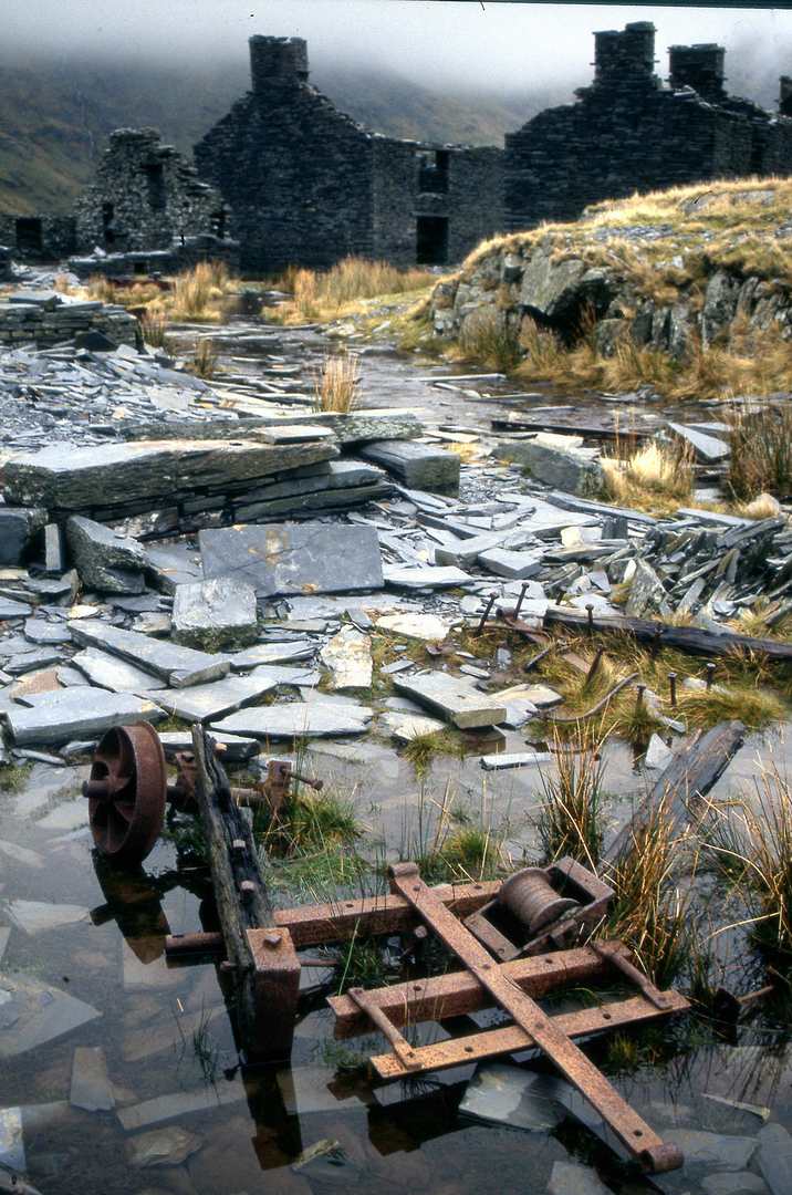 Rhosydd Slate mine exterior